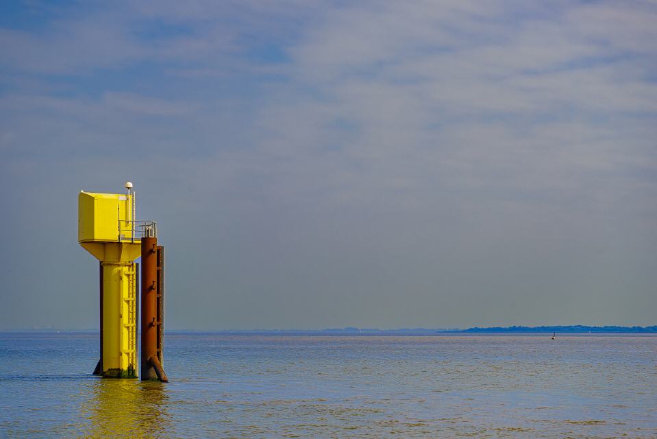 Seezeichen Krautsand/Elbe